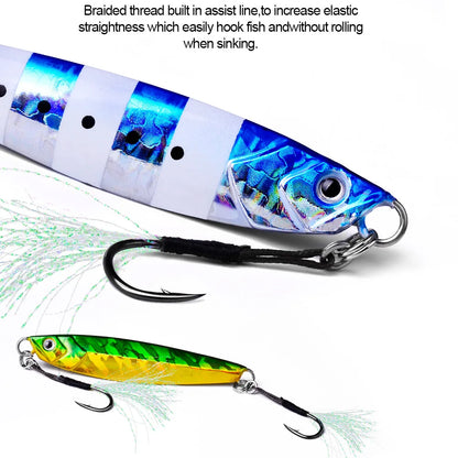 Metal Jig Tail Assist Fishing Hook