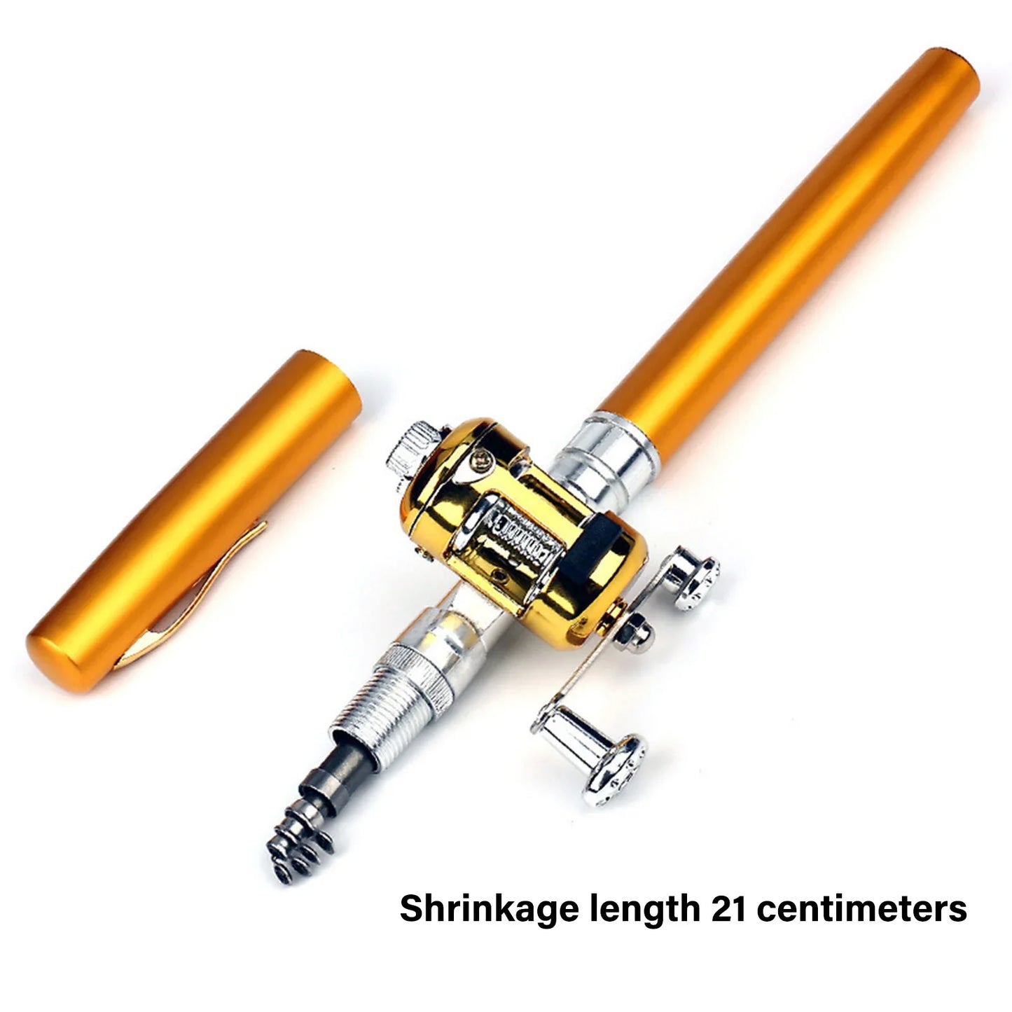 Mini Aluminium Alloy Lure Fishing Rod