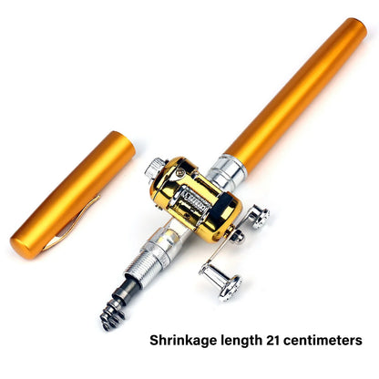 Mini Aluminium Alloy Lure Fishing Rod