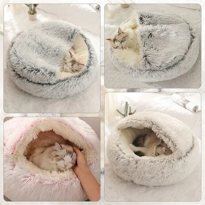 Cat Mattress Warm Soft Plush Sleeping Bed