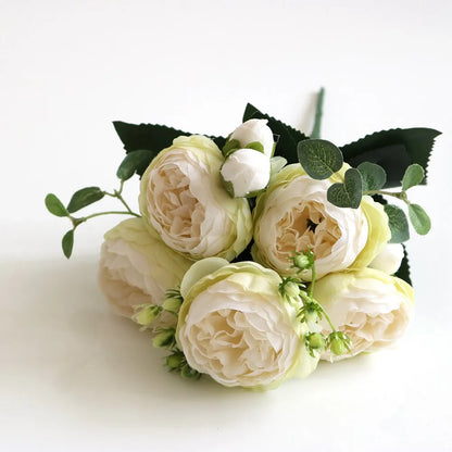 Fake Roses Silk Peony Artificial Flowers Cheap