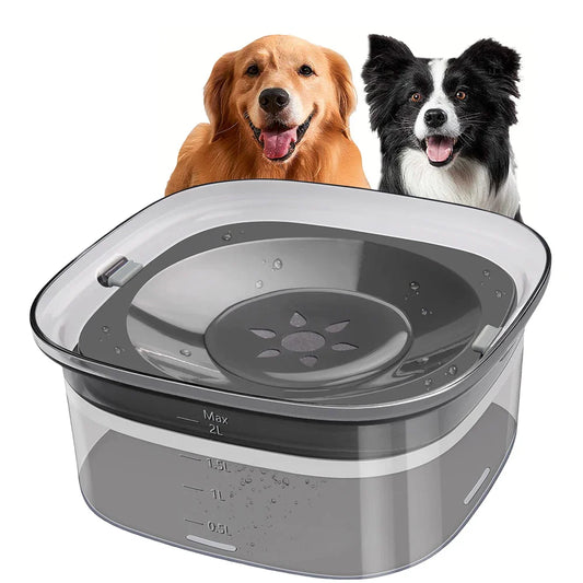 Dog Large Capacity Spill Proof Slow Water Feeder