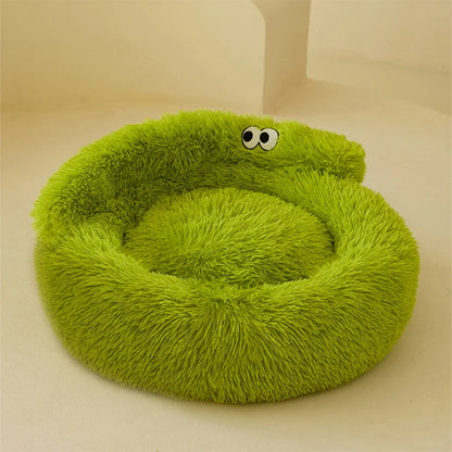 Cat Super Warm Sleeping Soft Plush Nest  Bed