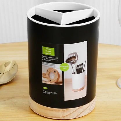 Kitchen 360° Rotatable Utensil Spoon Holder
