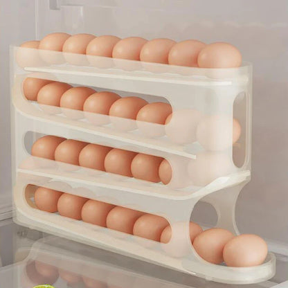 Ladder Style 2-4-layer Slide Egg Storage Box