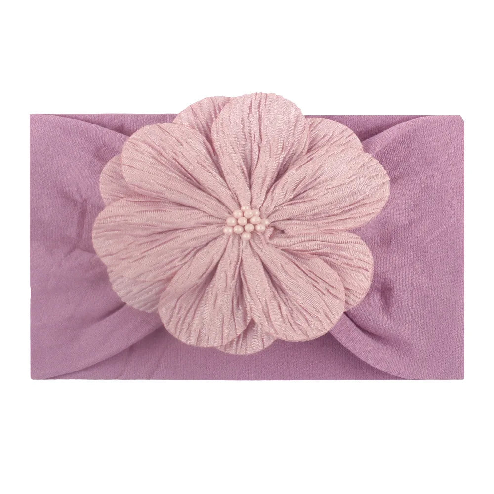 Baby Soft Elastic Flower Headband