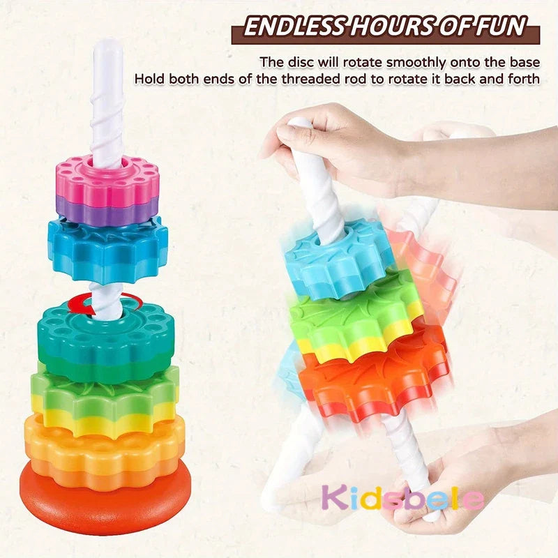Baby Education Spinning Stacking Toy