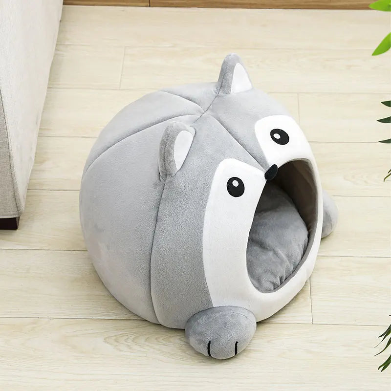 Dog Lounger Cushion Kittens Cave Mat House