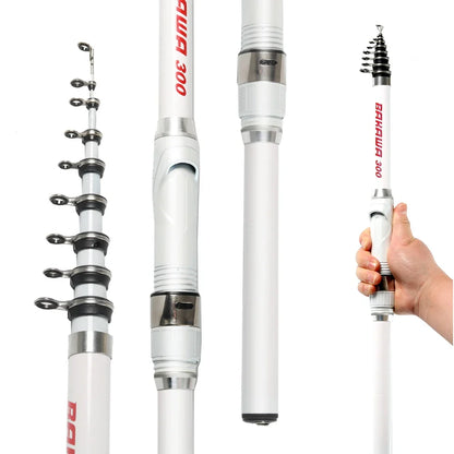 Portable Telescopic Carbon Fiber Fishing Rod