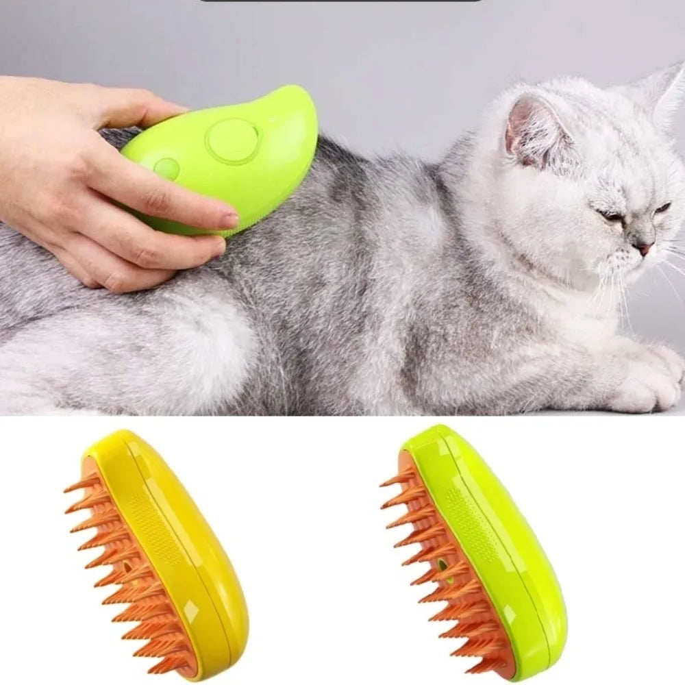 Cat 3 in 1 Electric Sprays Massage Brush