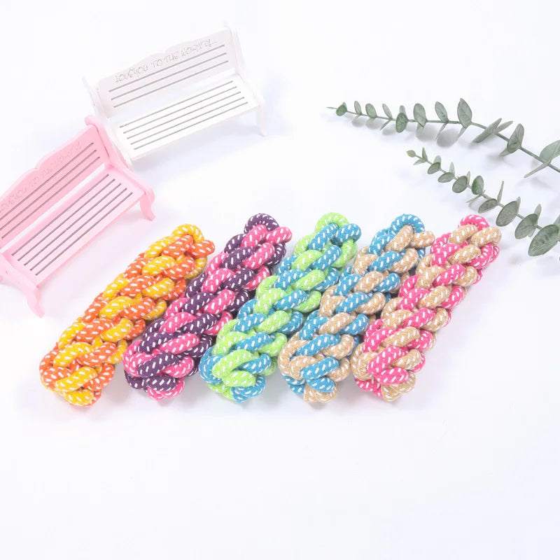 Dog  Interactive Cotton Rope Mini Toy