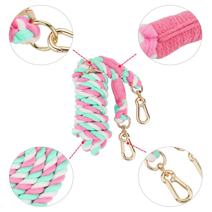 Pet Macaron Collar & Leash Set