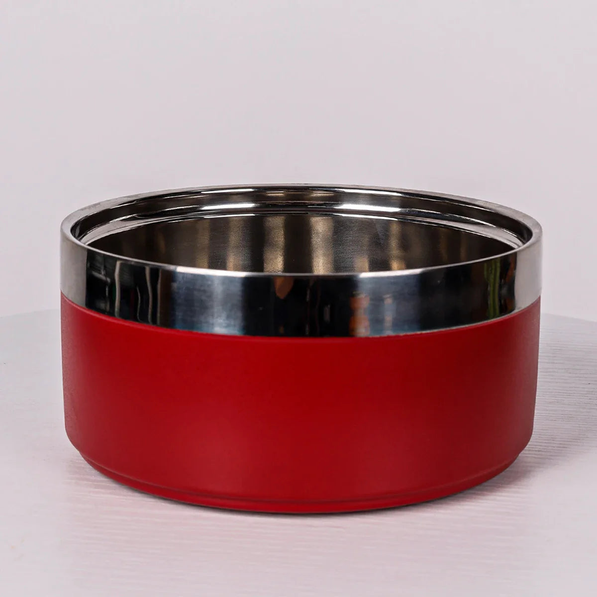 Pet Stainless Steel Fashionable Plain Bowl