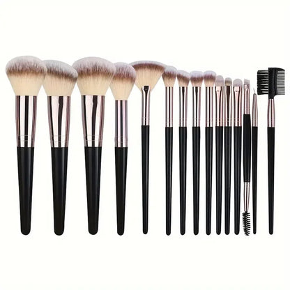 Women Soft Fluffy Makeup Brushes Set