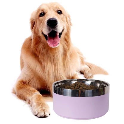 Pet Stainless Steel Fashionable Plain Bowl