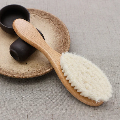 Baby Soft Wood  Hair Brush