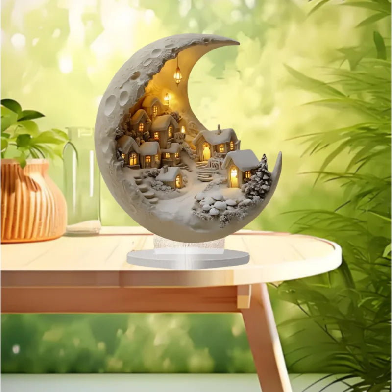 Living Room Decoration Acrylic Moon