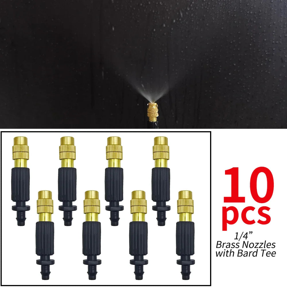 Garden Misting Cooling System Watering Nozzle