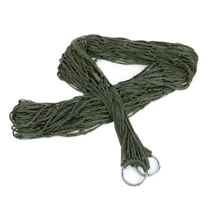 Outdoor Camping Nylon Rope Hammock