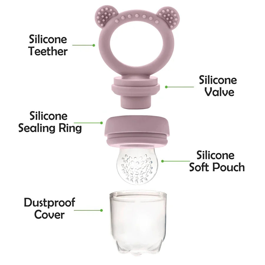 Baby Silicone Pacifier Fruit Feeder
