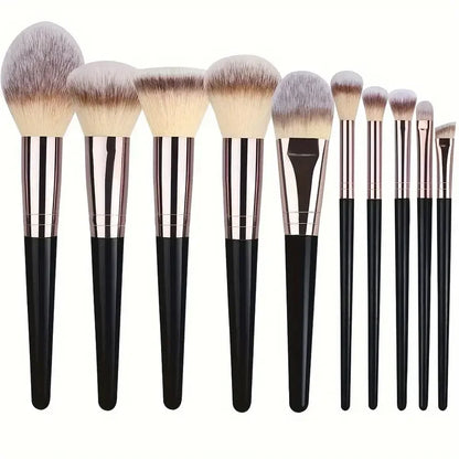 Women Soft Fluffy Makeup Brushes Set
