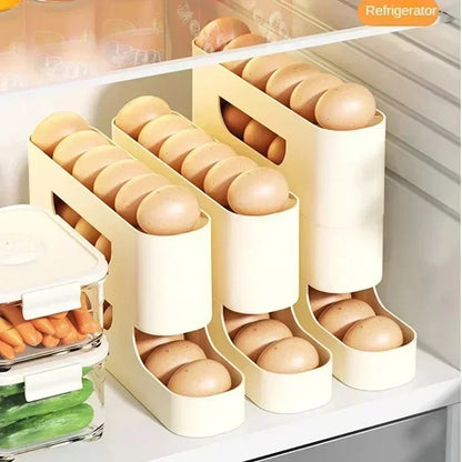 Ladder Style 2-4-layer Slide Egg Storage Box
