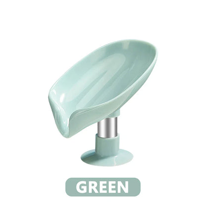 Drain Water Leaf Shape Soap Box