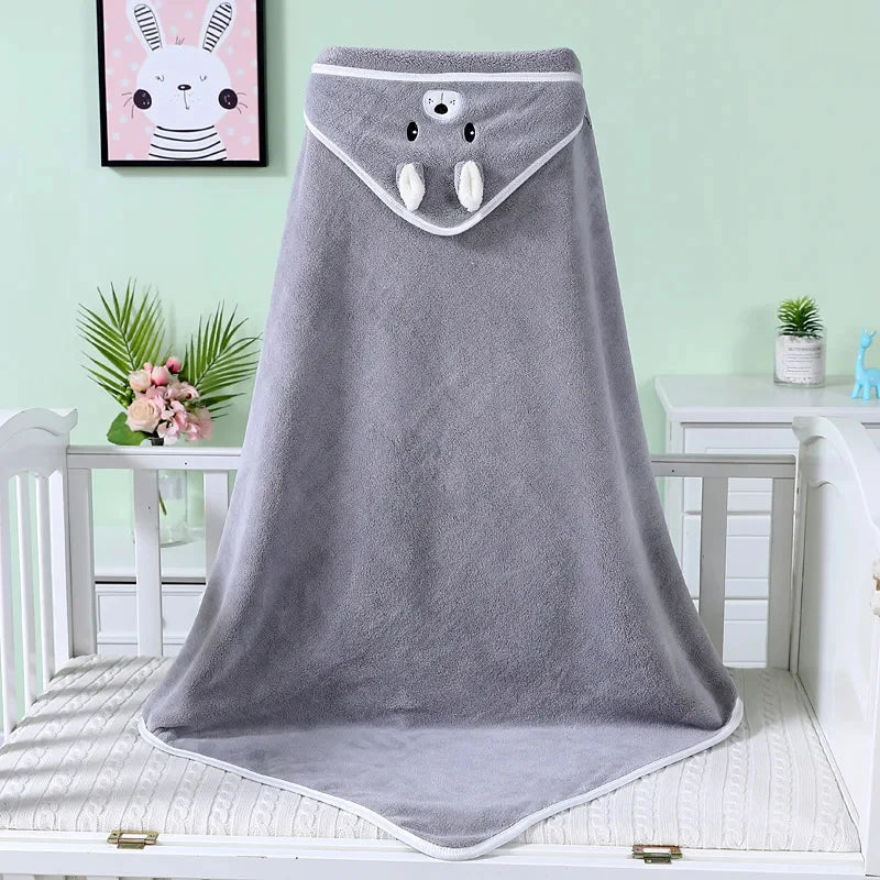 Baby Hooded Soft Bath Towel
