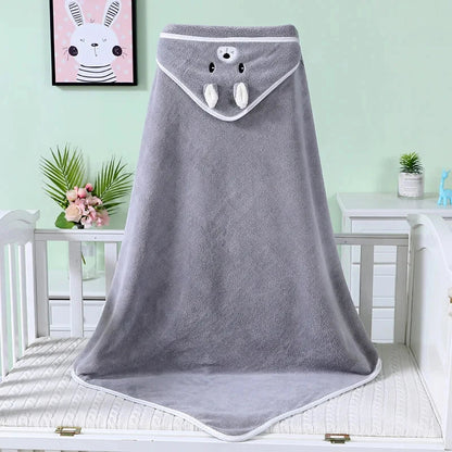 Baby Hooded Soft Bath Towel
