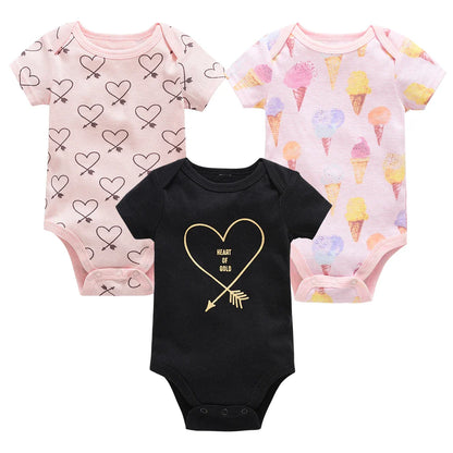 Baby Cotton Short Sleeve Bodysuit