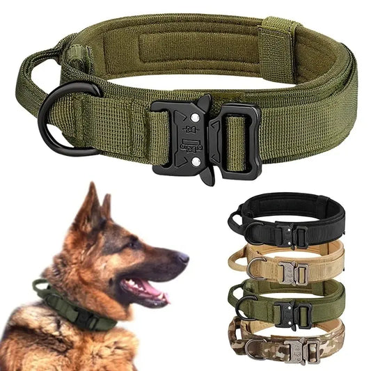 Pet Outdoor Nylon Tactical Collar