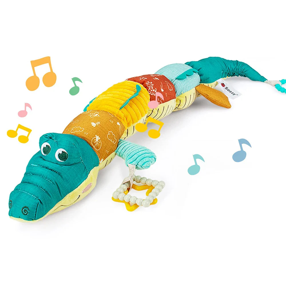 Baby Rattle Musical Caterpillar Soft Toy