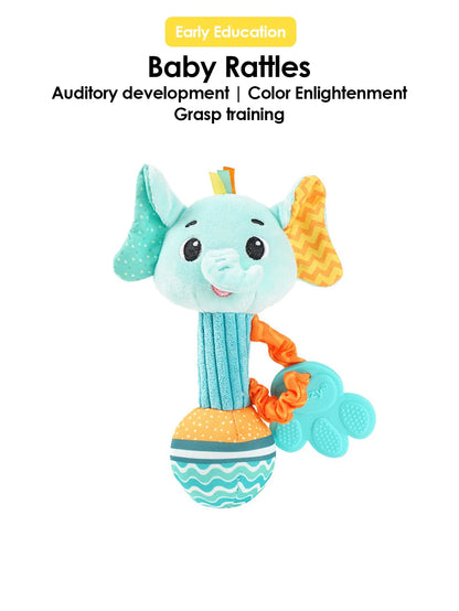 1pcs Baby Interactive Rattle Soothing Toy