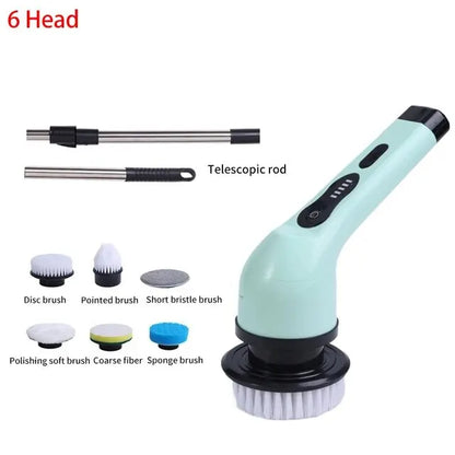 Powerful Wireless Electric Cleaning Brush