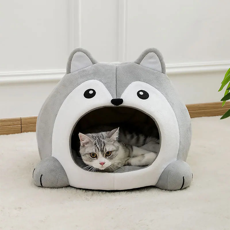 Dog Lounger Cushion Kittens Cave Mat House