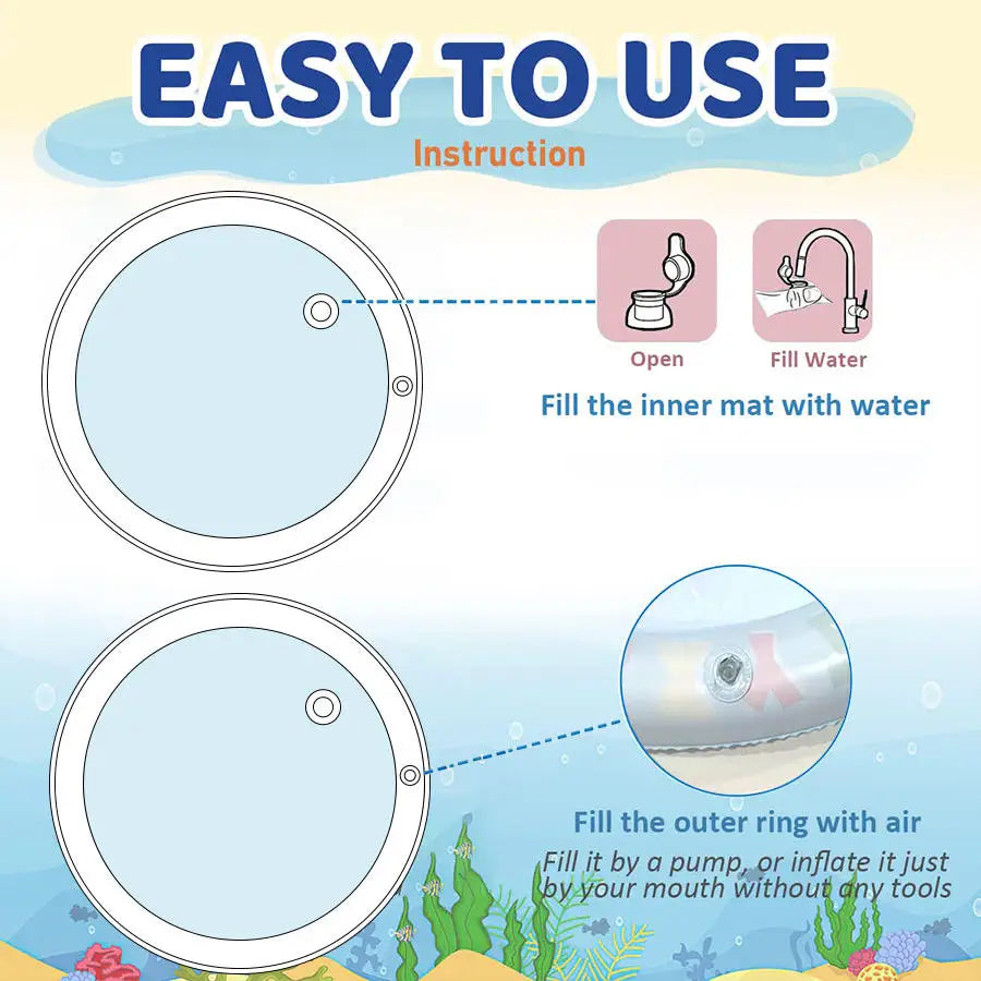 Pet Summer Quality Cool Water Bed