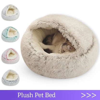 Cat Mattress Warm Soft Plush Sleeping Bed