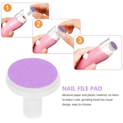 12pcs Baby Electric Nail File Pads
