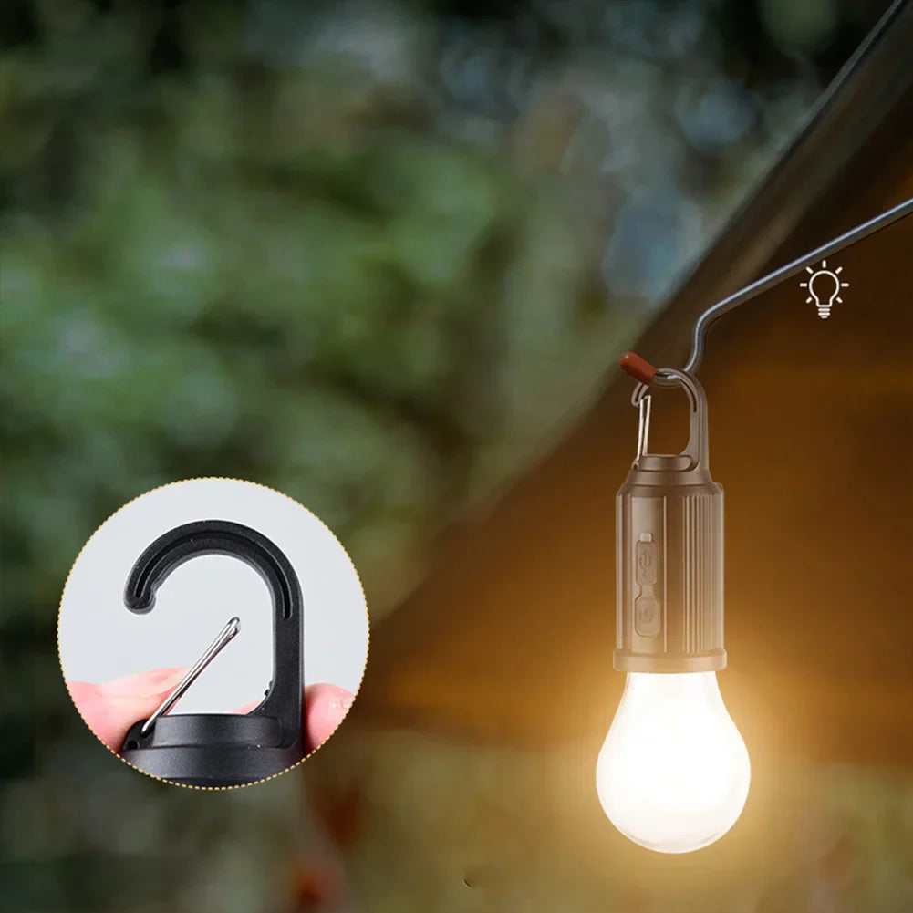 Solar Powered LED Camping Lamp