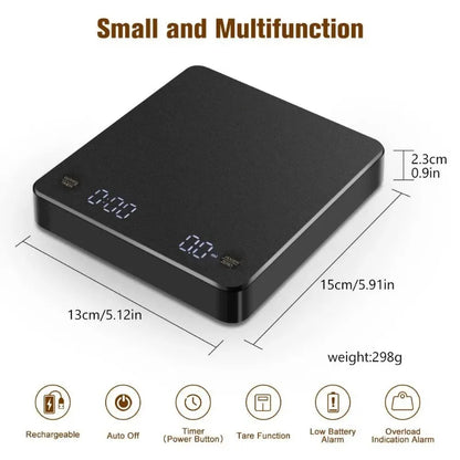 LED Screen Digital Coffee Scale