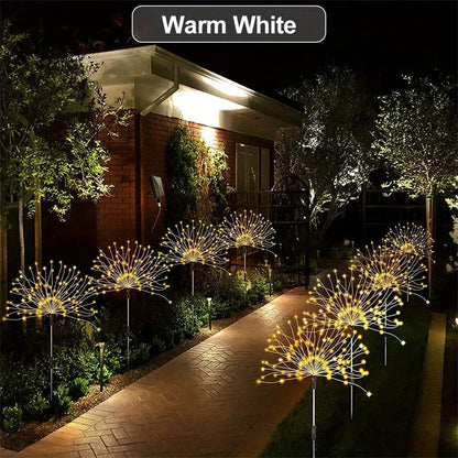 Outdoor Waterproof Solar Firework Light