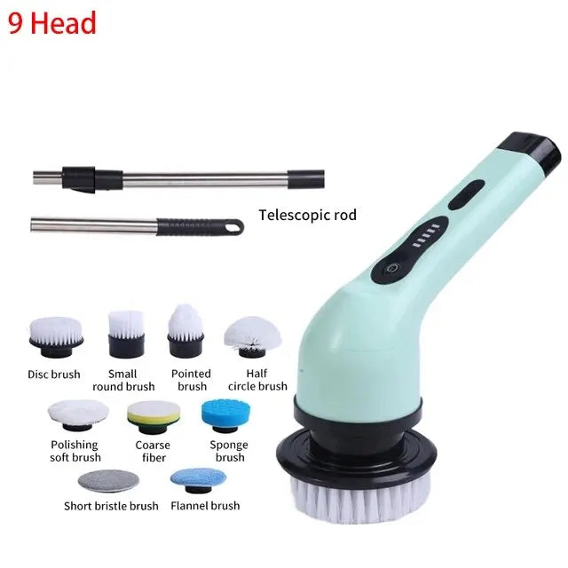 Powerful Wireless Electric Cleaning Brush