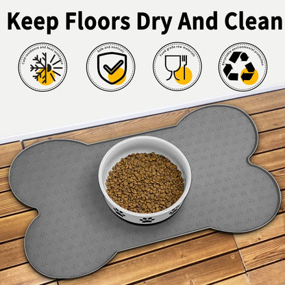 Pet Anti-Slip Silicone Feeding Mat