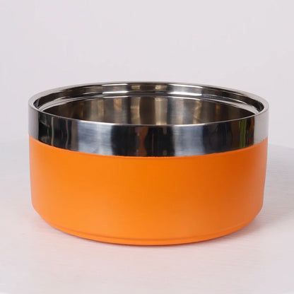 Pet Stainless Steel Fashionable Plain Bowl