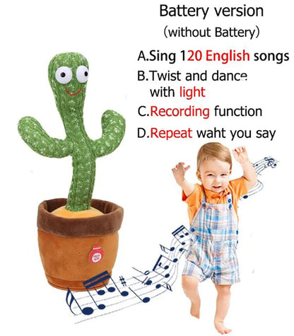 Kids Dancing Cactus Singing Toy
