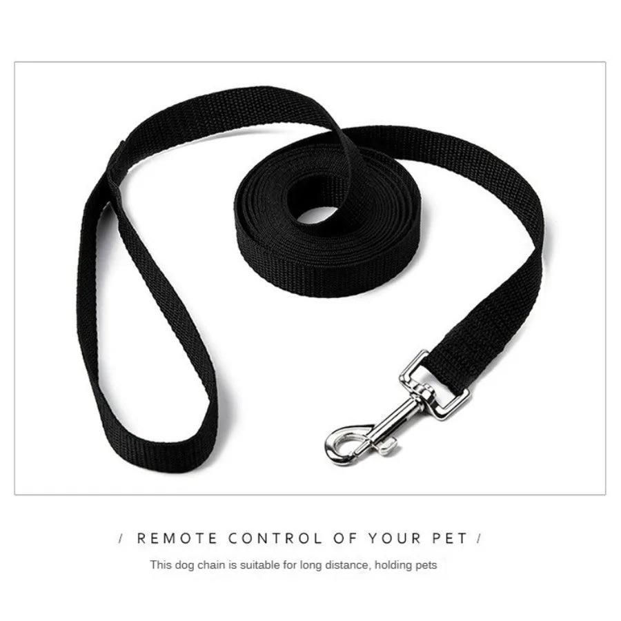 Dog Tracking Chain Nylon Leash