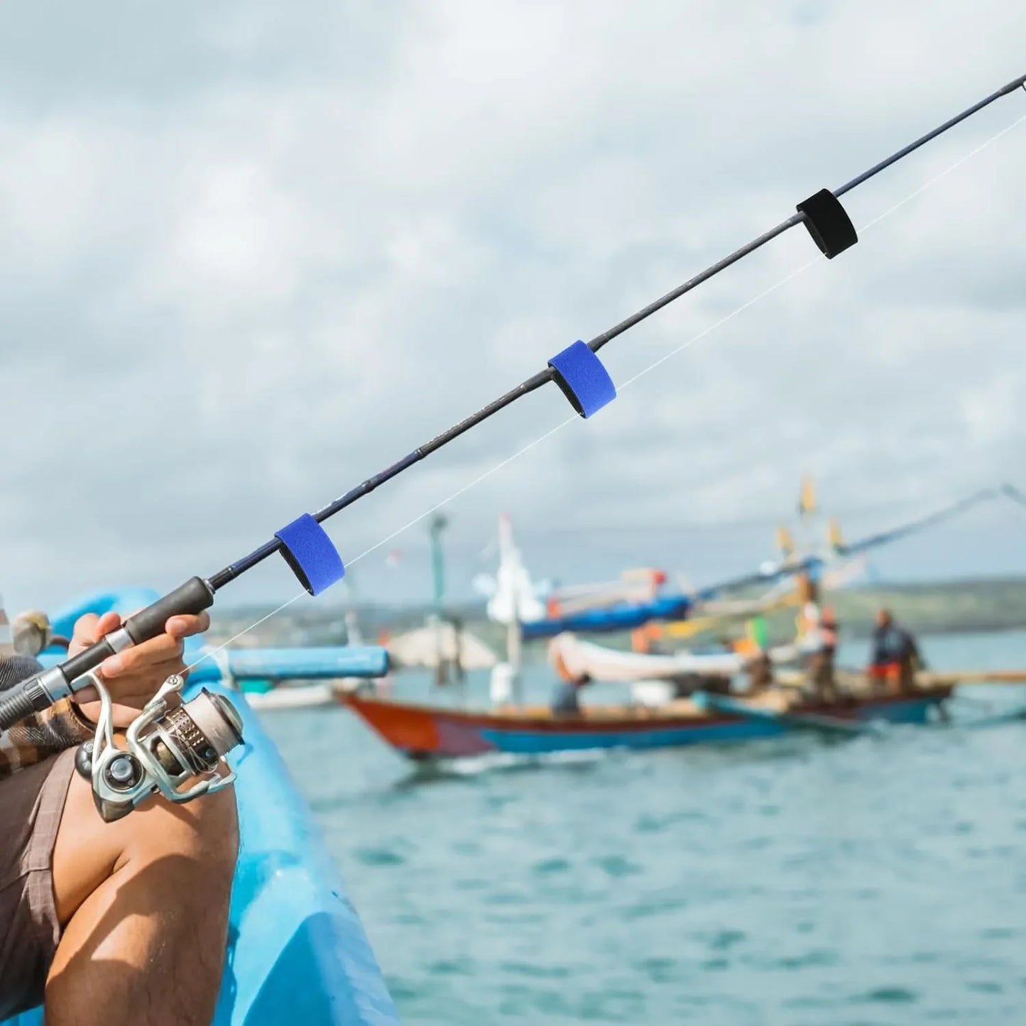 Elastic Cable Fishing Rod Holder