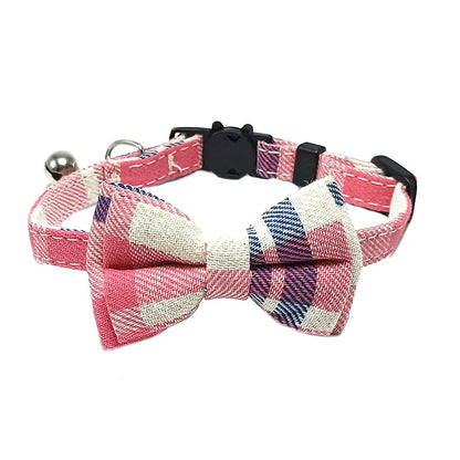 Pet Elastic Adjustable Collar Bow Tie