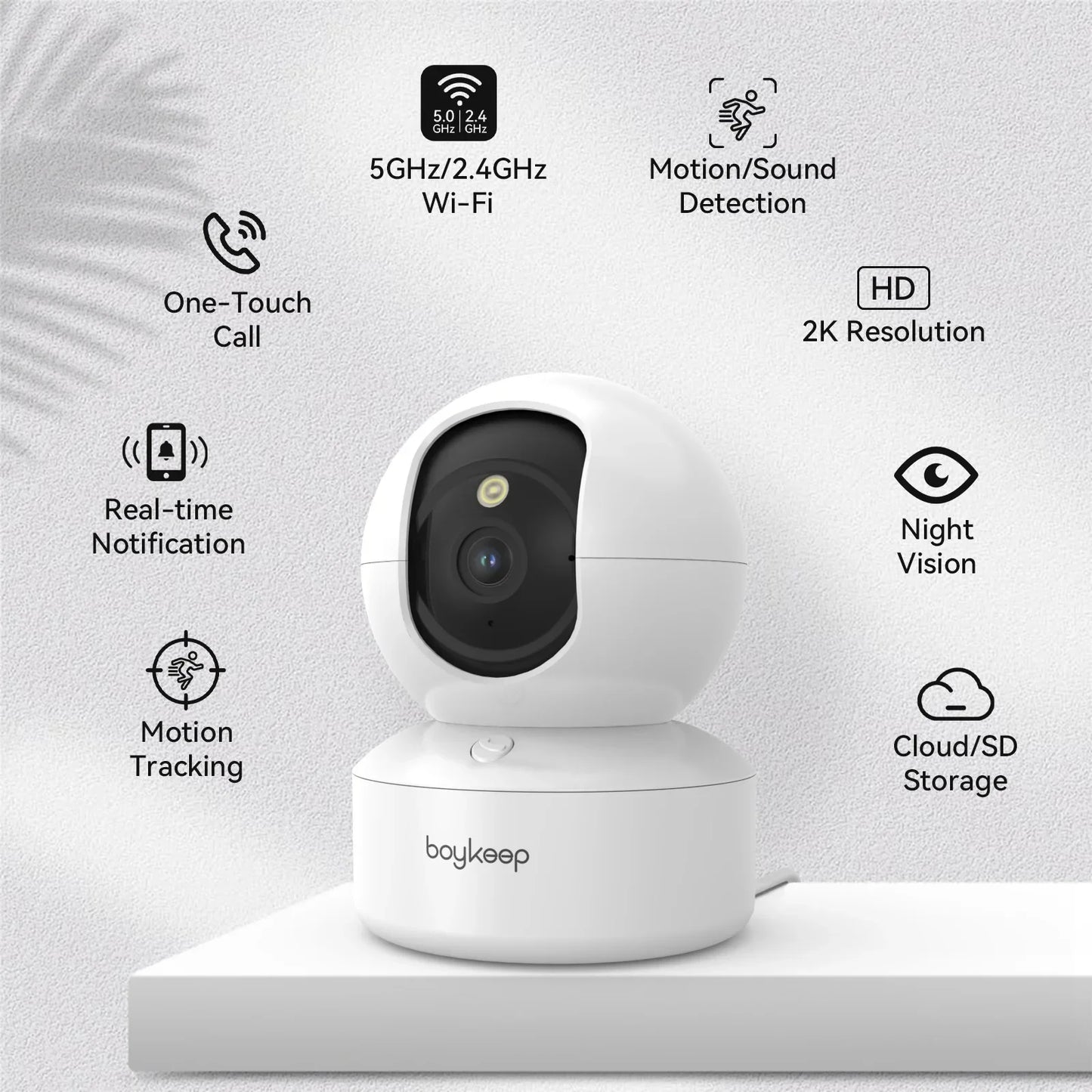 Indoor Security IP Smart Monitor Camera