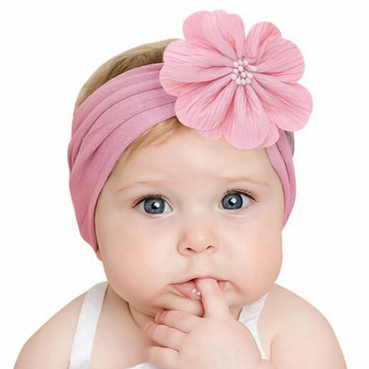Baby Soft Elastic Flower Headband